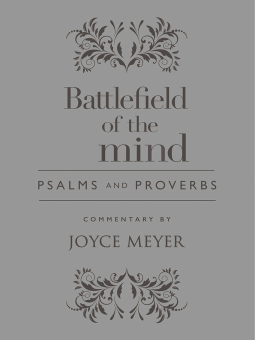 Title details for Battlefield of the Mind Psalms and Proverbs by Joyce Meyer - Wait list